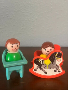 Vintage fisher price nursery set 1970’s